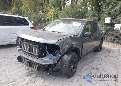 2025 Ford Maverick Lariat из США, поврежденный, VIN 3FTTW8S37SRA54657